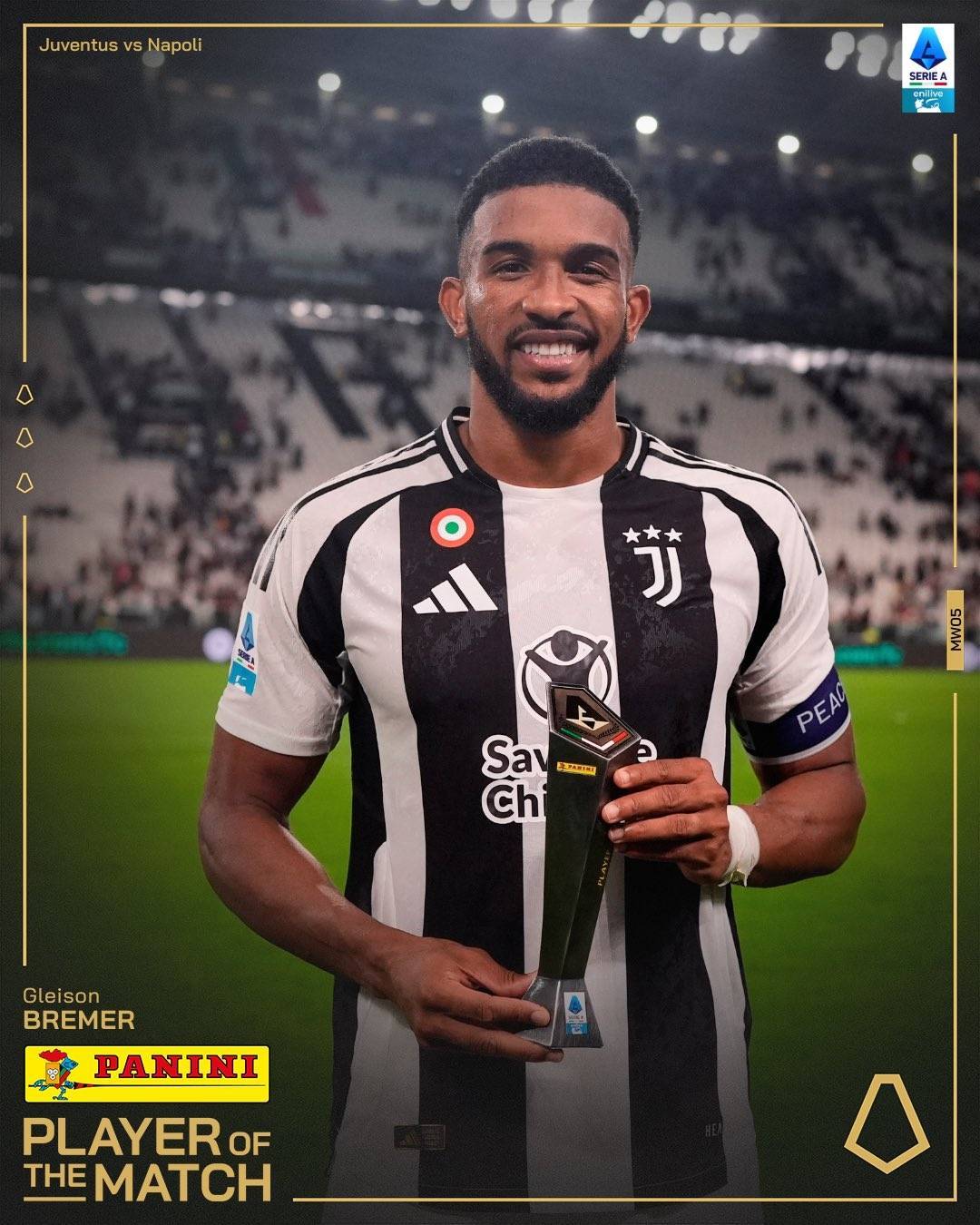 尤文图斯中场获得联赛最佳球员称号