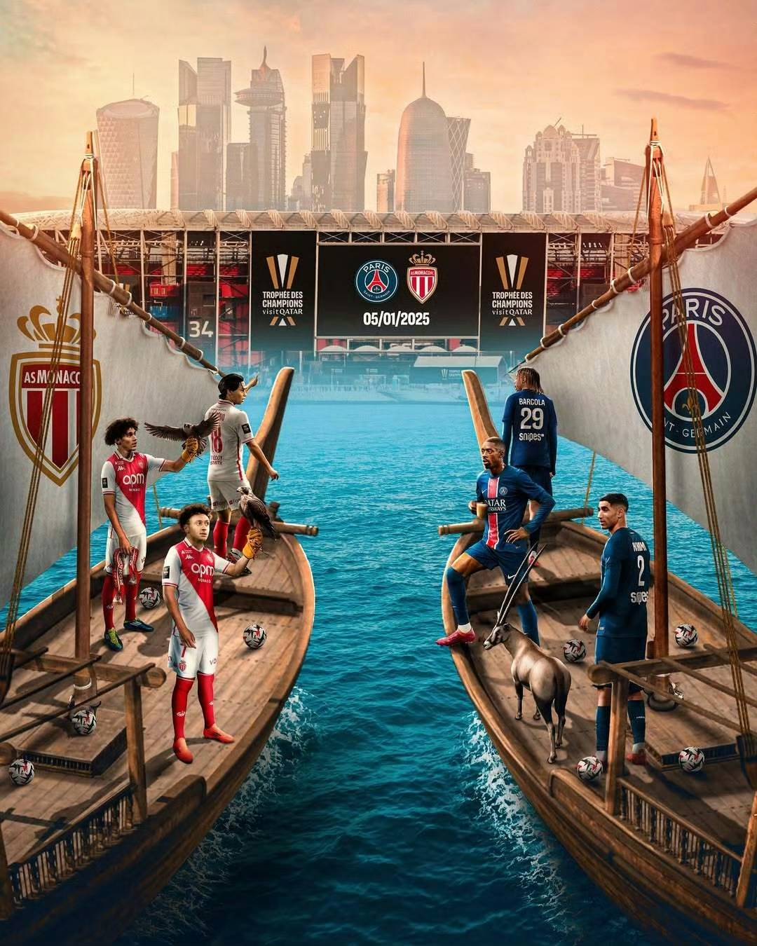 包含巴黎圣日耳曼主场迎战摩纳哥，双方火爆对抗的词条